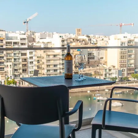 Lägenhet Spinola Seafront Deluxe St. Julian's