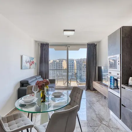 Spinola Seafront Deluxe Apartament *